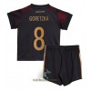 Officiële Voetbalshirt + Korte Broek Duitsland Leon Goretzka 8 Uit WK 2022 - Kids